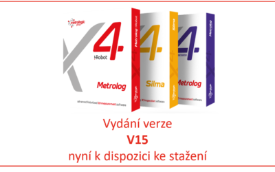 Nové vydání V15 softwarů Metrolog X4 a Silma X4 přináší 5osá vylepšení a další