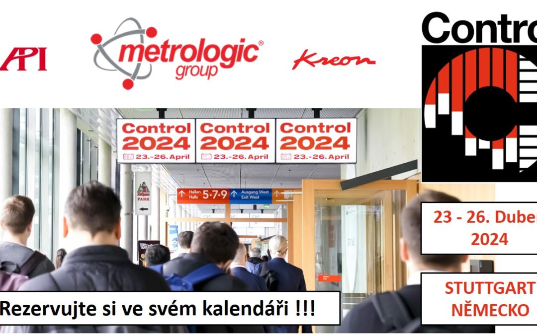 Veletrh Control 2024 – letos již v DUBNU !!!