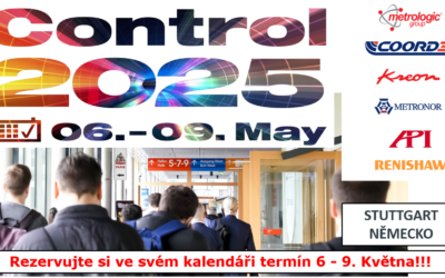 CONTROL 2025 – veletrh pro zajištění kvality